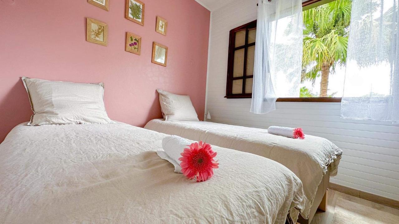 Magnifique Villa Creole Villa Ti Bout Bois Avec Cheminee Au Tevelave Les Avirons Kültér fotó